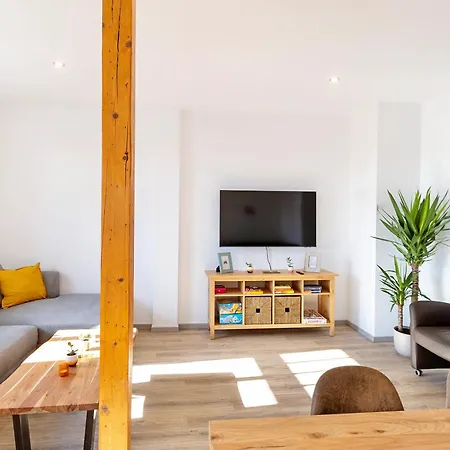 Апартаменты Lichtdurchflutete 8-raum-wohnung Хемниц