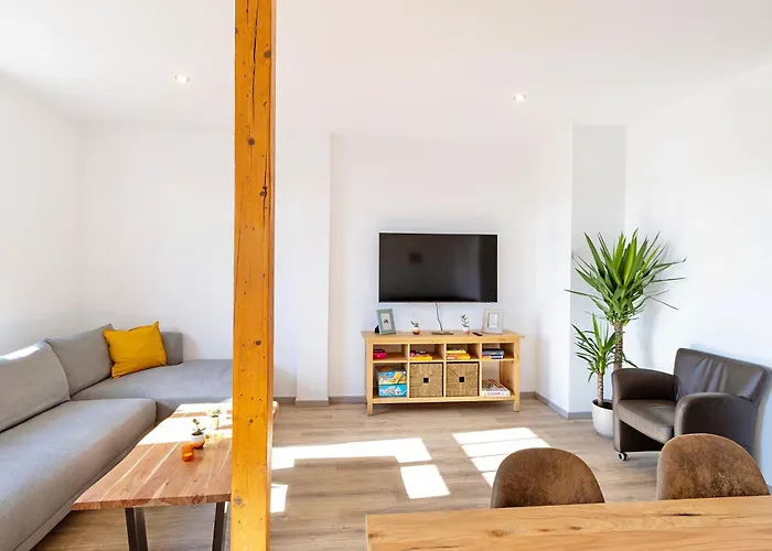 Апартаменты Lichtdurchflutete 8-raum-wohnung Хемниц